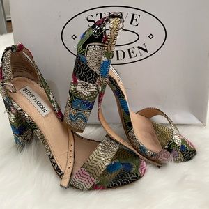Steve Madden Multi-colored Heels